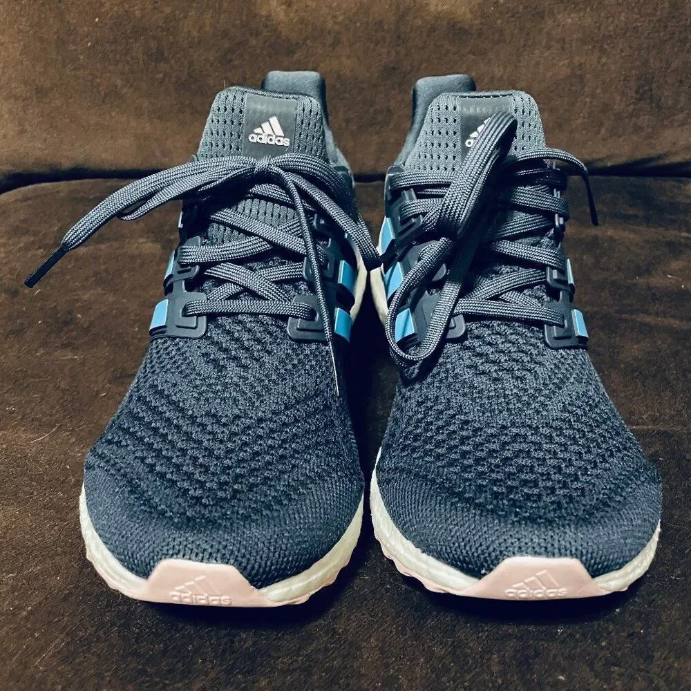 Adidas Ultraboost 1.0 Shadow Navy Blue Pink Running Shoes ID5883 10 US Medium